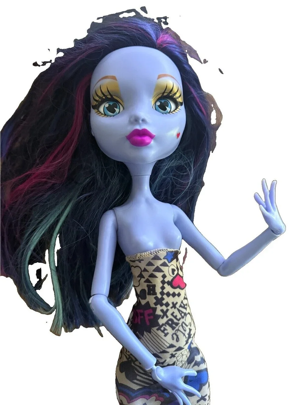 Monster High Doll 28” Voltageous Gore-Geous Ghoul Friend